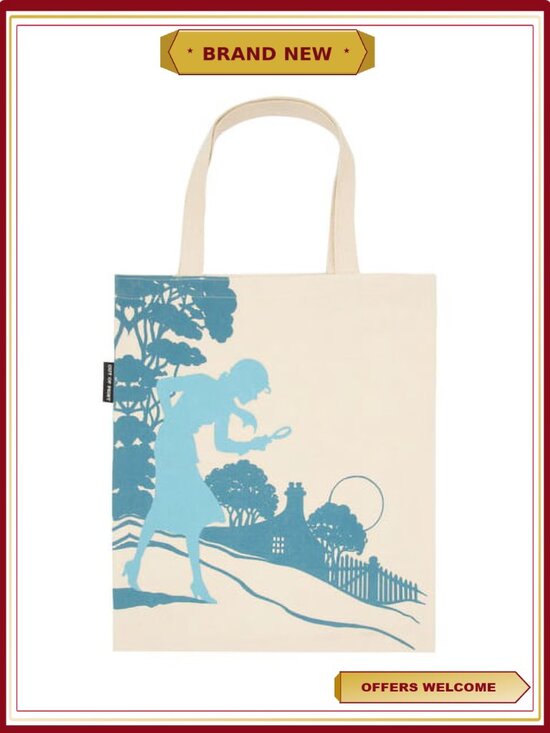 Handbags - Nancy Drew Tote Bag 100% Cotton Canvas Literary Book Tote